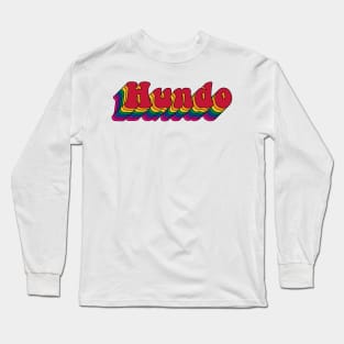 Hundo Long Sleeve T-Shirt